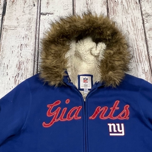 Women's New York Giants Hoodie NFL Football Sports Sweatshirt - Picture 4 of 10